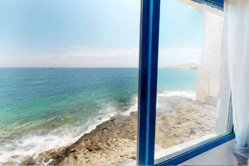 Вилла La Casa Con Terraza Privada Sobre El Mar Тельде Экстерьер фото